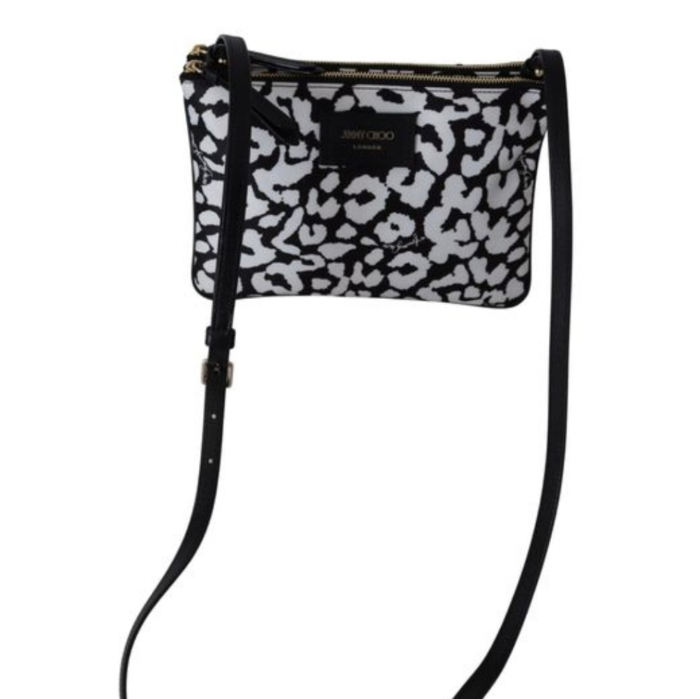 NEW Jimmy Choo Multicolor Candice Nylon  Bag